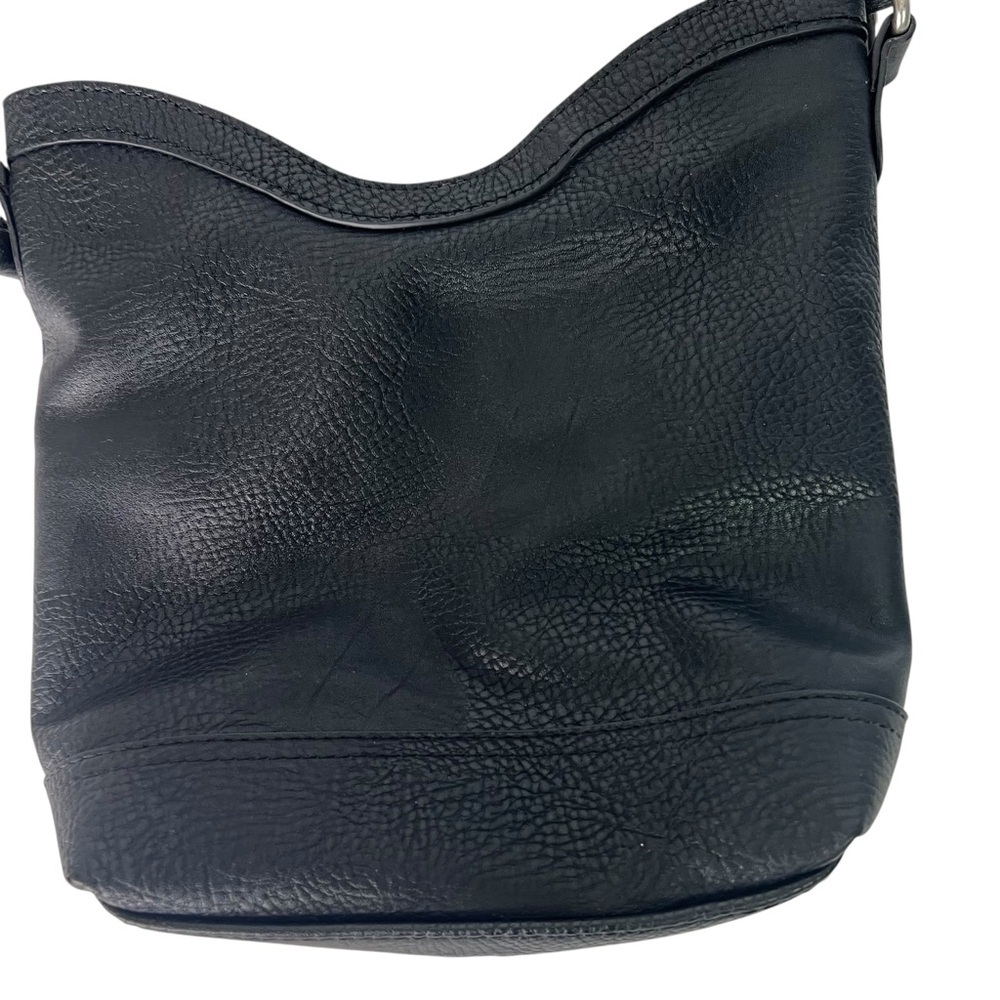 B.O.C. Born Concept Women’s Cross Body Bag Color Black Adj Strap Silver Hardware - Picture 4 of 12